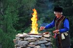Обряд «Подношение огню»