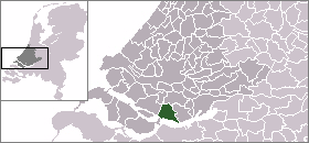 Кромстрейен на карте