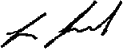 Изображение автографа