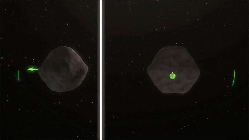 Космический аппарат проекта Asteroid Redirect Mission мог бы протестировать схему защиты от астероидной опасности с помощью гравитационных тягачей, отклоняющих опасные астероиды.