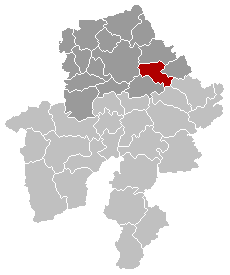 Жев на карте
