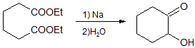 Intramolecular acyloin condensation.png