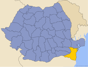 Констанца на карте