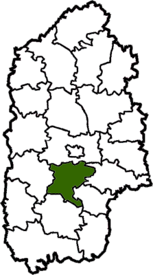 Ярмолинецкий район на карте