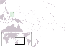 Palaun Tazovaldkund Beluu er a Belau (pal.) Republic of Palau (angl.)
