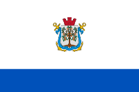 Flag of Lomonosov (St Petersburg) (2005).png