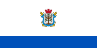 Flag of Lomonosov (St Petersburg) (1998).png