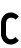 Highway gothic font letter stretched c.png