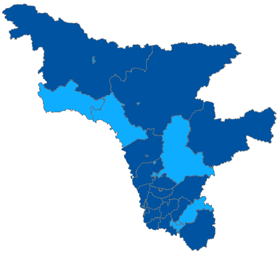 2016 Amur Oblast legislative election map.png