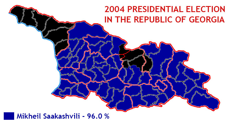 2004 Presidential election in the Republic of Georgia.jpg