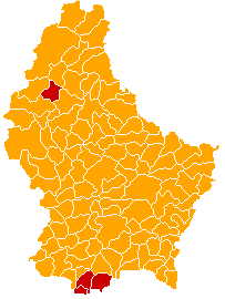 Luxembourg legislative election 2009 communes map.png