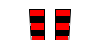 Kit socks doublehoop redblack.png