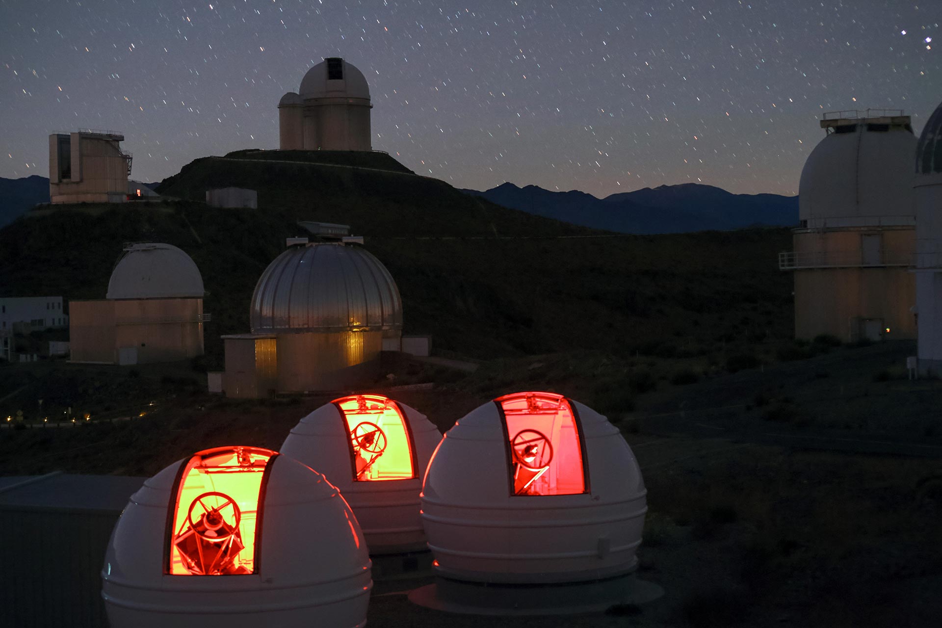 MPP The ExTrA telescopes at La Silla.jpg