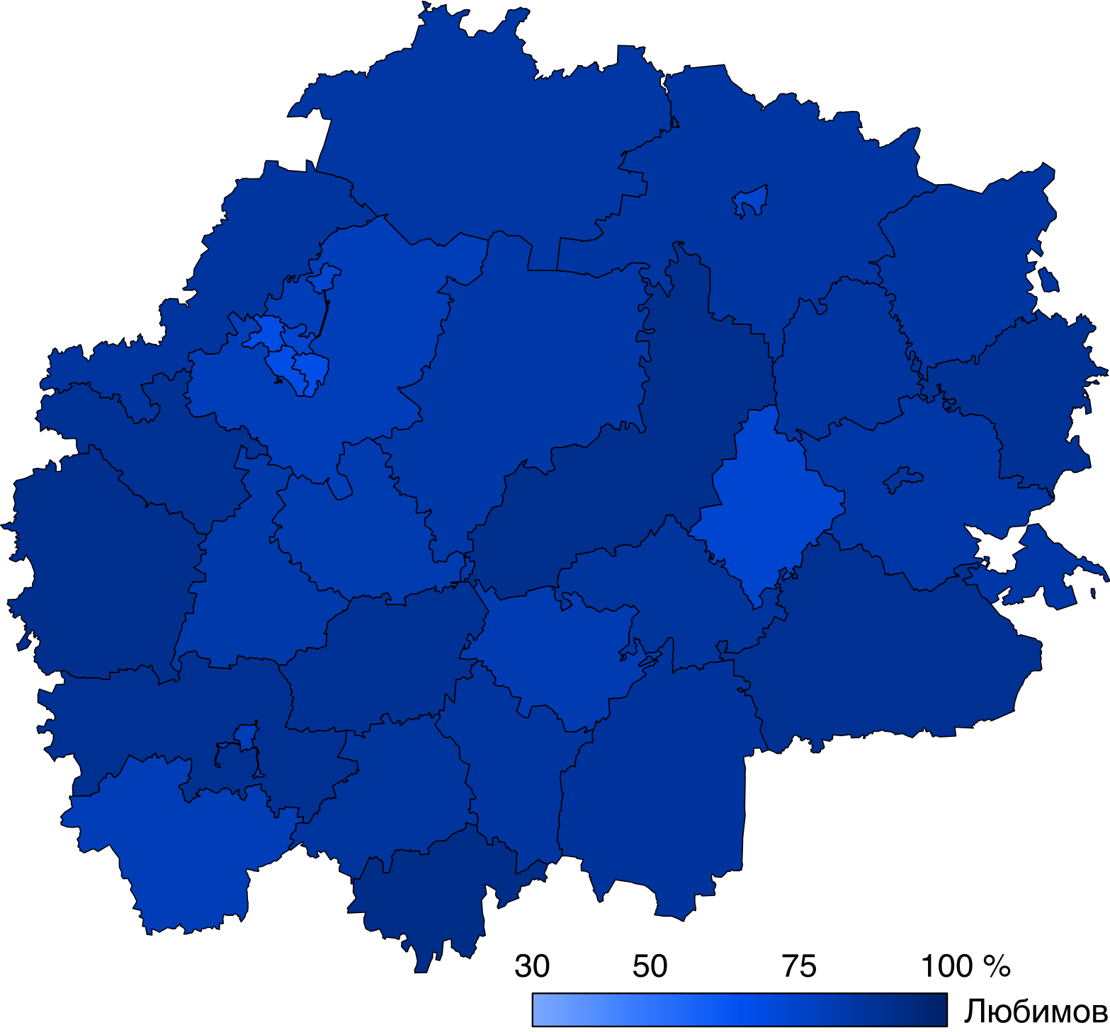2017 Ryazan Oblast gubernatorial election map.png