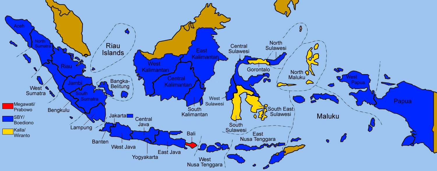 2009 PresElectionsIndonesia.png
