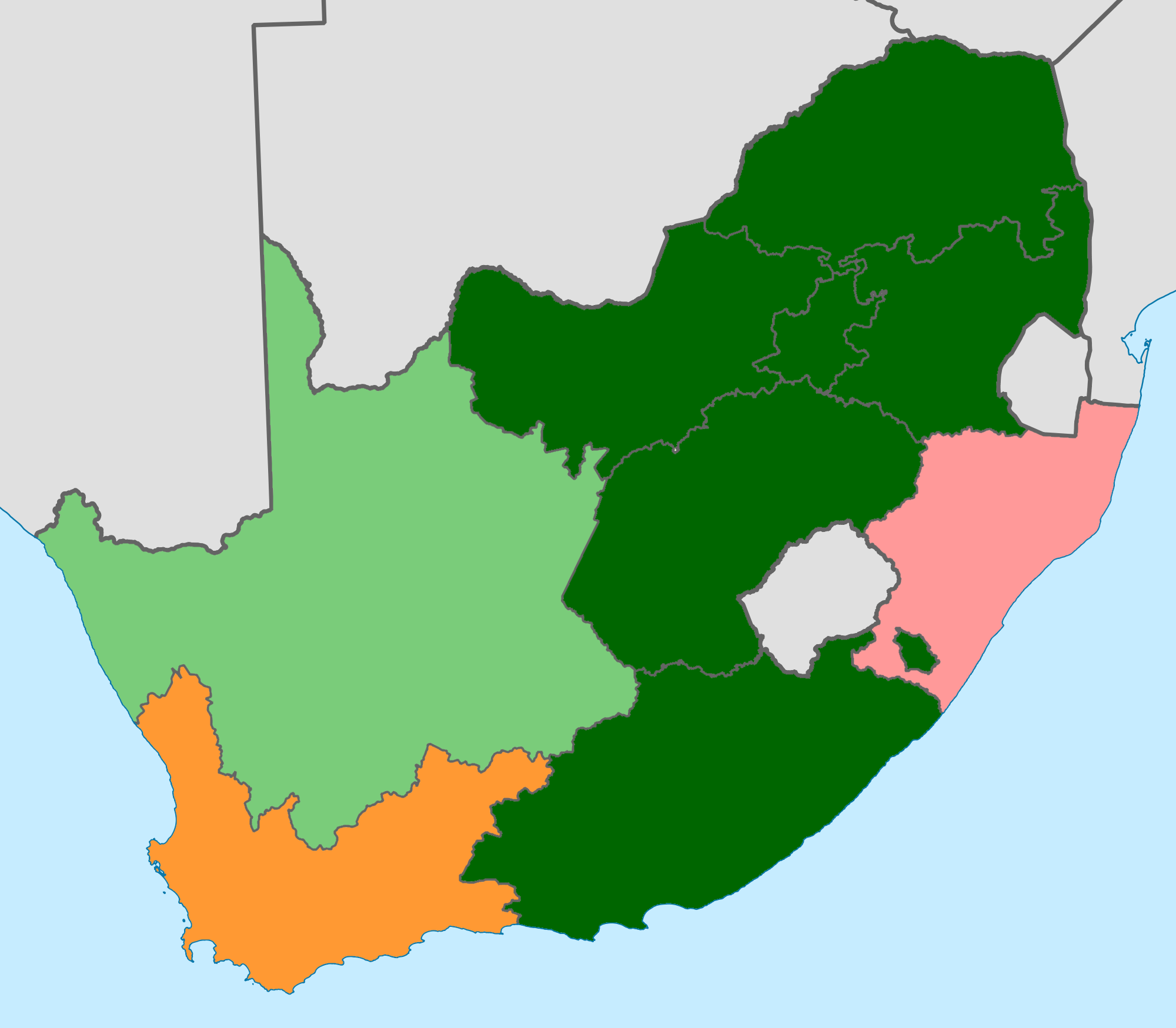 1994 South African General Election by Province.png