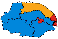 NorfolkParliamentaryConstituency2001Results.png