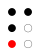 Braille P colored.svg