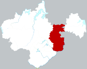 Лайань на карте