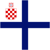 Flag of Commander of the Armed Forces in Independent State of Croatia.svg