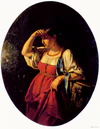 Girl at the well by Sergei Gribkov 1855.jpg