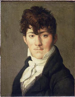 Ingres - Portrait of Auguste Francois Talma, Ensign, nephew of the tragedian Talma.jpg