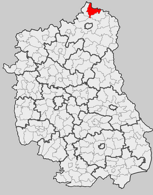 Янув-Подляски на карте