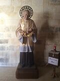 Statue of Saint George Preca at Montekristo Estates, Hal Farrug, Luqa.jpeg