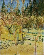 Vincent van Gogh - Apricot Trees in Blossom (1888, Johannesburg).jpg