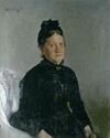 Wife of Kostroma manifacture's director by V. Serov (1890, Armenia).jpg