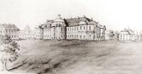 Наполеон Орда. Палац Санґушків у Заславі. 1872.jpg