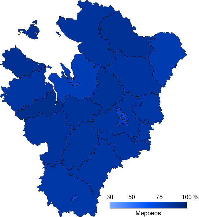 2017 Yaroslavl Oblast gubernatorial election map.svg