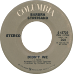 Яблоко сингла «Didn’t We»