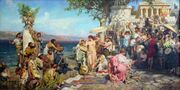 Henryk Siemiradzki, Frine alle feste di Poseidone a Eleusi, 1889.jpg