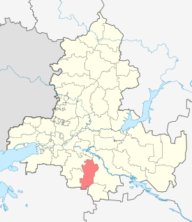 Location Of Tselinsky District (Rostov Oblast).svg