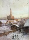 Sukharev Tower in Moscow (Savrasov, 1872).jpg