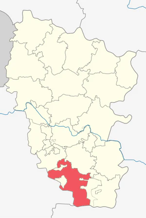 Антрацитовский муниципальный округ на карте