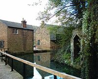 Cromford Wharf - Canal end 29-04-06.jpg
