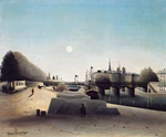 Henri Rousseau - View of Ile Saint-Louis, Near Port Saint-Nicolas, Evening.jpg