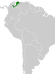 Chlorostilbon stenurus map.svg