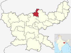 Кодерма на карте