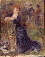 Renoir Jeune femme assise dans un jardin.png