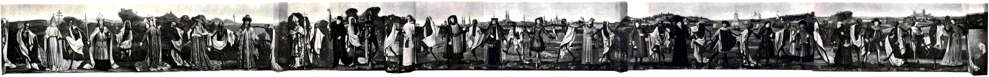 Бернт Нотке. Любекская пляска смерти (копия с оригинала). Довоенная фотография