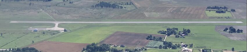 Аэродром «Вентспилс» с высоты птичьего полёта