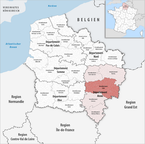 Лан на карте