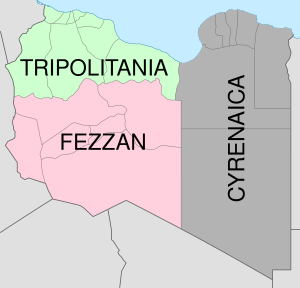 Киренаика в составе Ливии