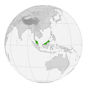 Малайзия на карте мира