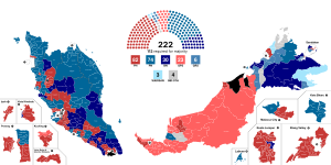 2022 Malaysian general election results map.svg
