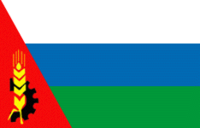 Flag of Golyshmanovsky rayon (Tyumen oblast) small.png