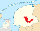 Расположение общины на карте провинции